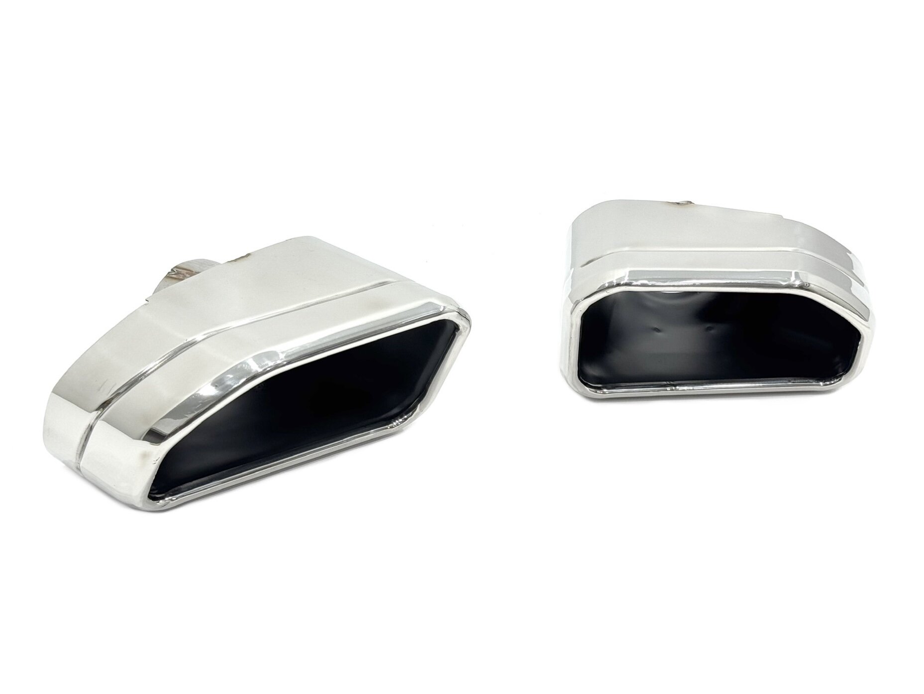 Насадки на вихлопні труби M Paket для BMW X3 G01 / X4 G02 2022-2024 хром
