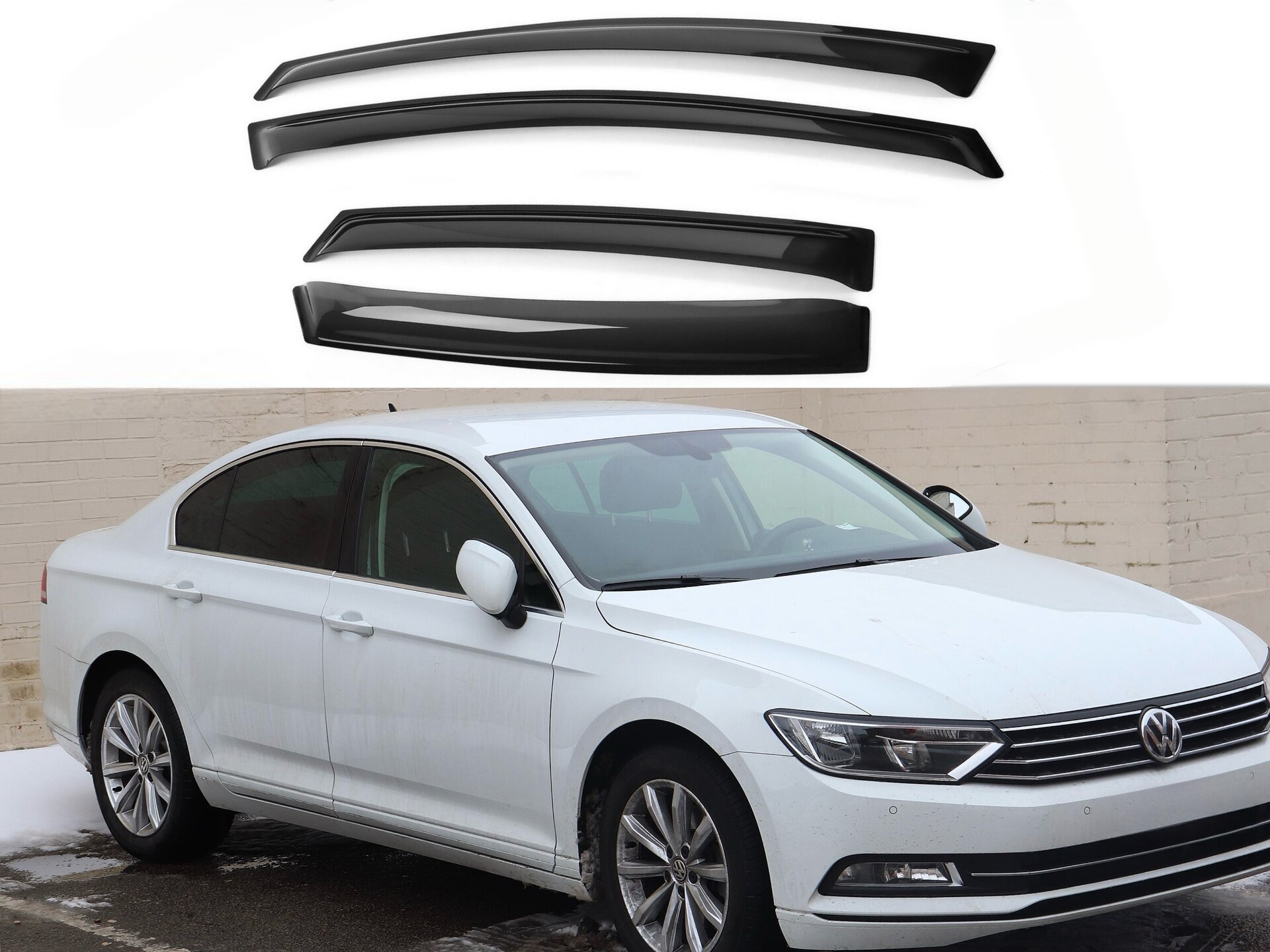 Дефлектори вікон SIM Volkswagen Passat B8 SD 2015-