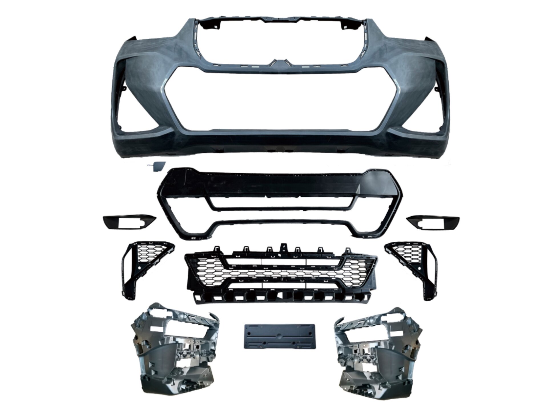 Передній бампер M paket BMW X1 U11 U12 2022-
