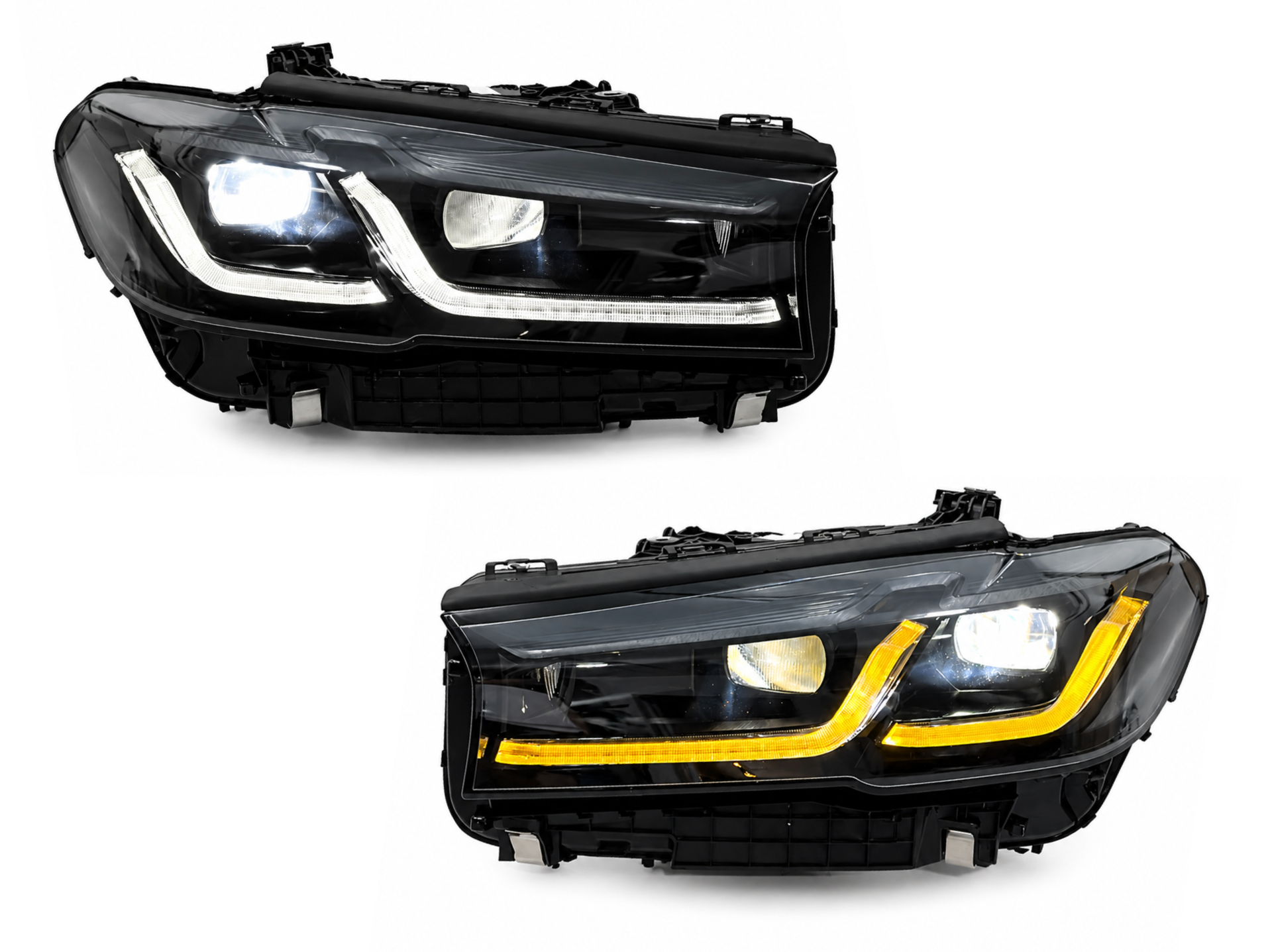 Фари Shadow Line 2 РЕЖИМА ДХВ LCI 2020+ для BMW G30 / G31 2016-2020 З заміною бампера
