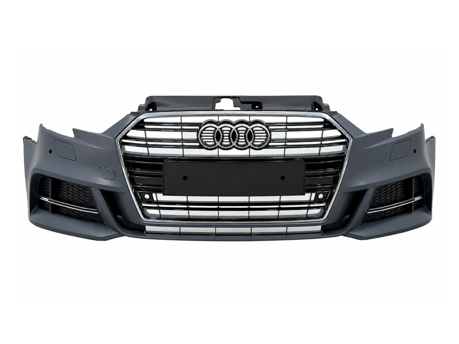 Бампер передній у зборі S-Line для Audi A3 2017-2020