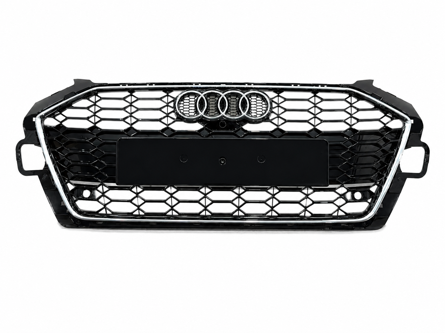 Решітка радіатора стиль RS4 для Audi A4 B9 2020-2024