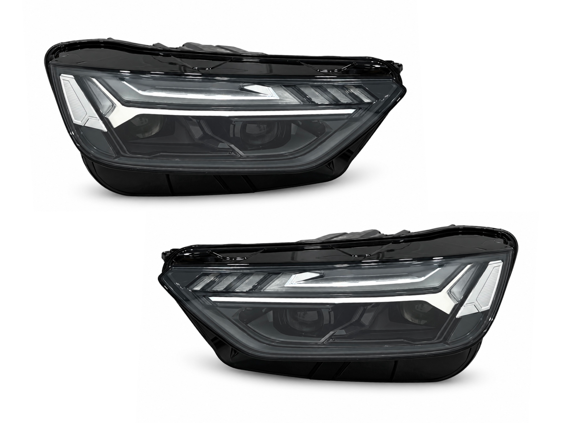 Фари LED рестайлінг 2021+ для AUDI Q5 2017-2020 2шт. комплектні з блоками