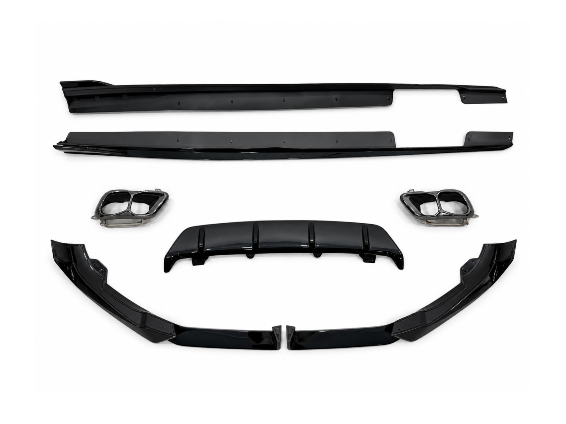 Комплект обвісу M paket LCI Paradigm для BMW X6 G06 2023+, колір чорний глянець