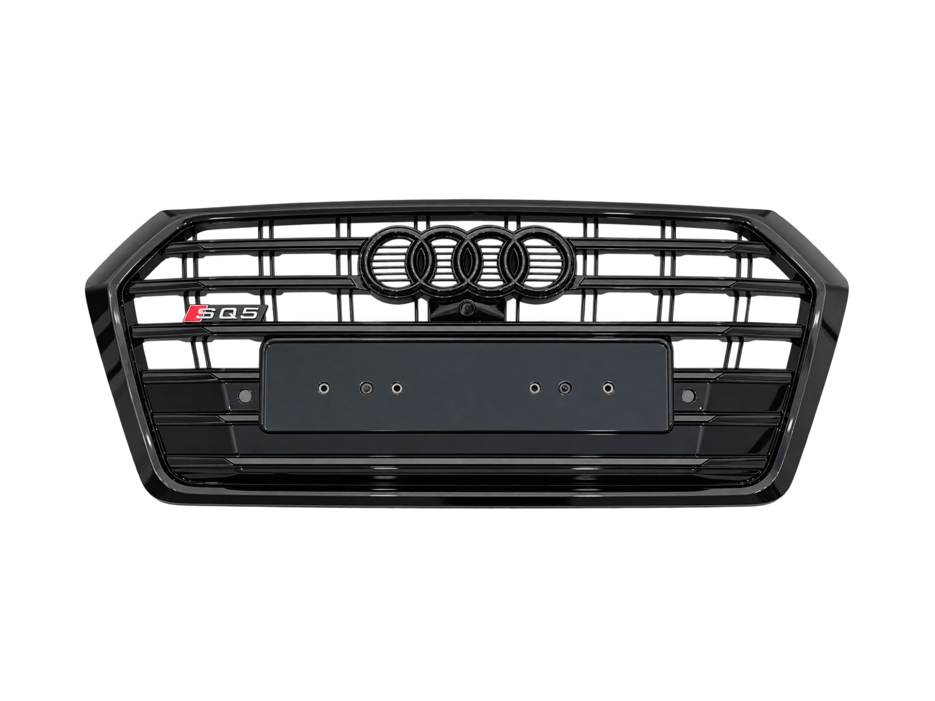 Решітка радіатора стиль SQ5 BLACK для Audi Q5 2017-2020